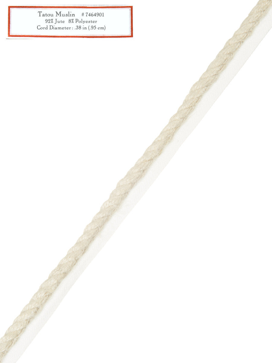 Home Decorative Trim - Tatou Muslin