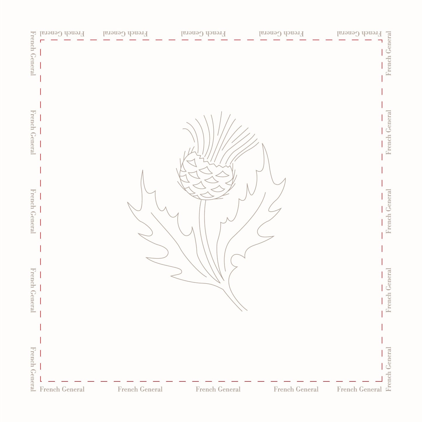 Thistle Embroidery Sampler