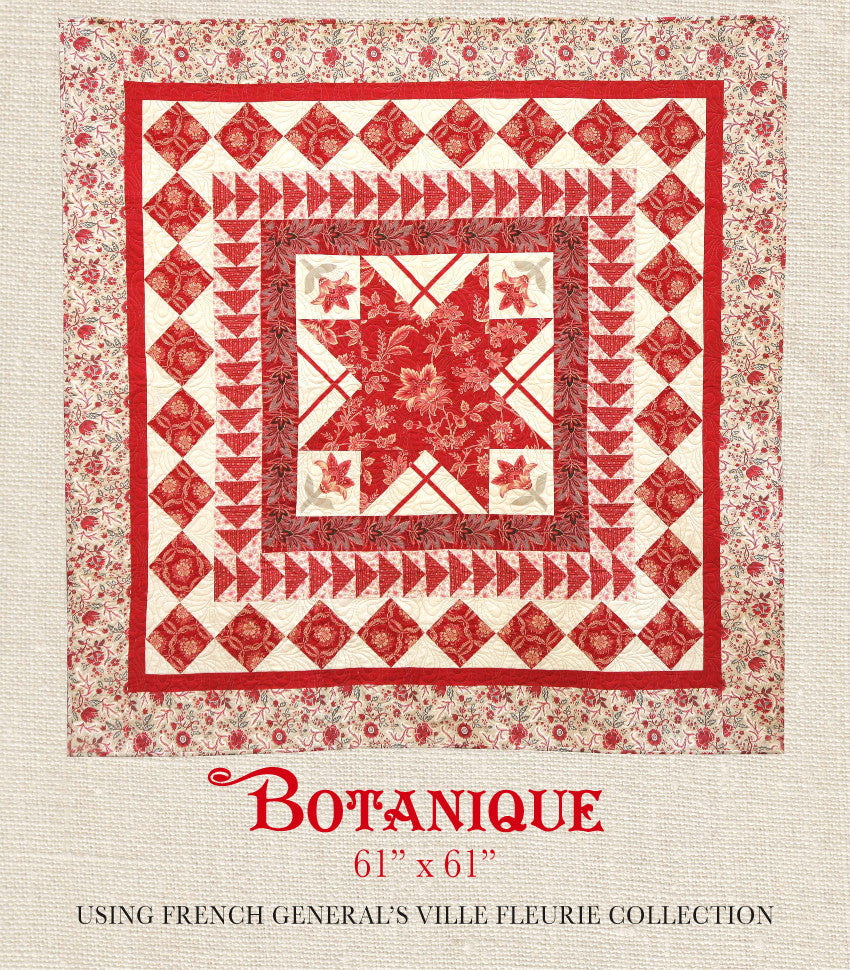 Ville Fleurie - Botanique Quilt Pattern