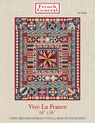 Vive La France Quilt Pattern