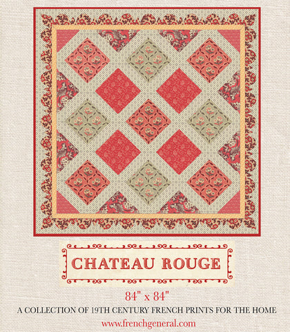 Chateau Rouge Quilt Pattern
