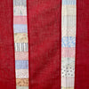 Antique Scrappy Strippy Bars Quilt Top