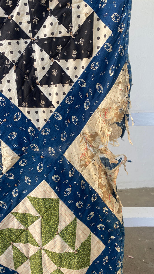 Antique Pinwheel Quilt - Cutter?