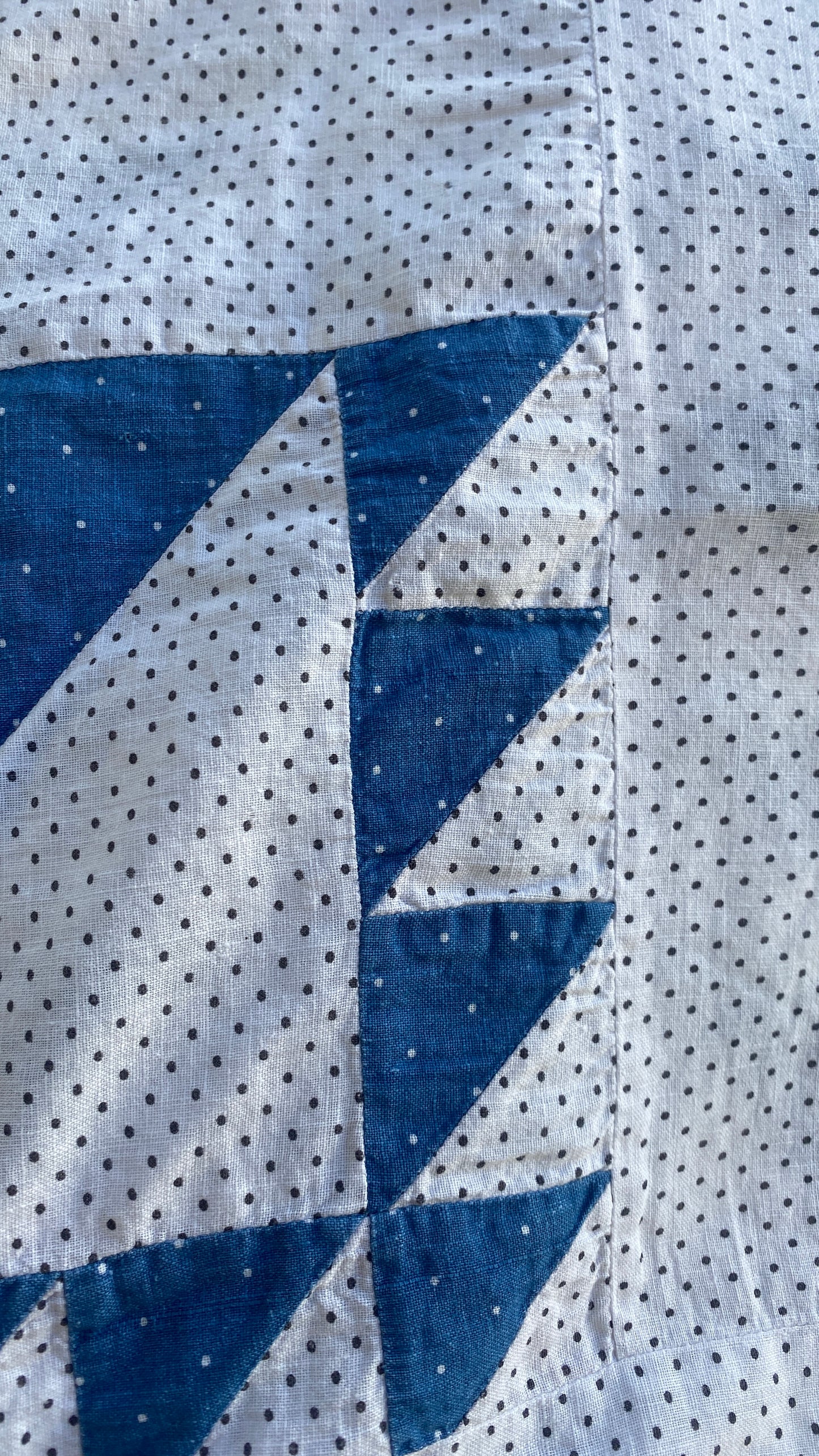 1880's Cadet Blue Quilt Top
