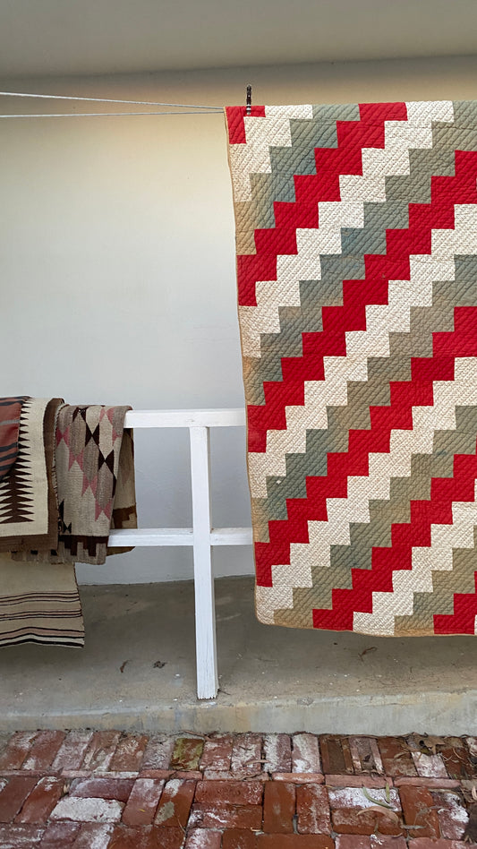 Early Streak of Lightening Quilt - Cutter?