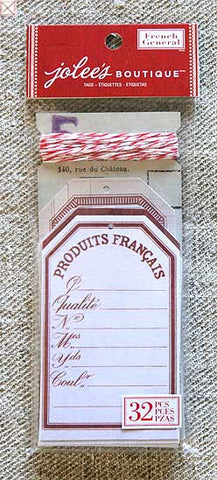 Jolees Boutique - Tags/French Red