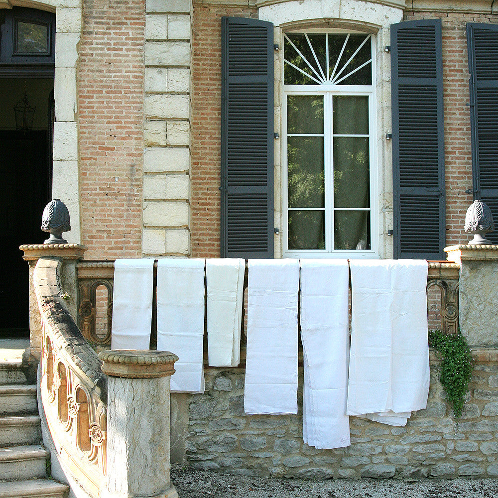 Antique Linen Sheet