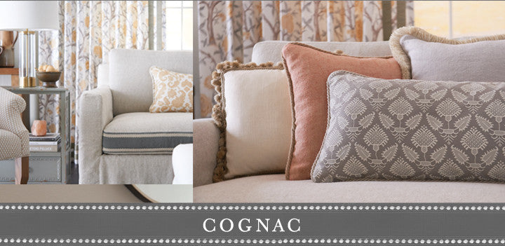 Home Decorative Fabric - Cognac