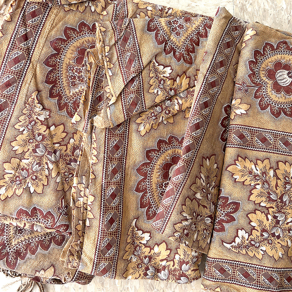 6 Pieces Early French Curtain