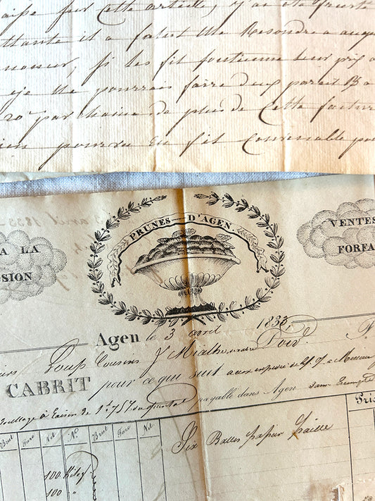 Antique French Paper Couriers