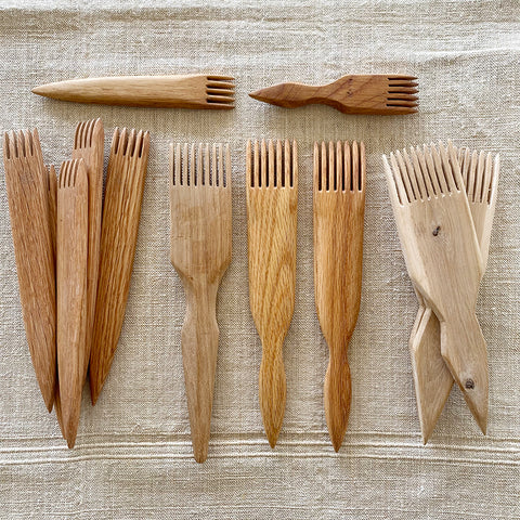 Navajo Weaving Combs