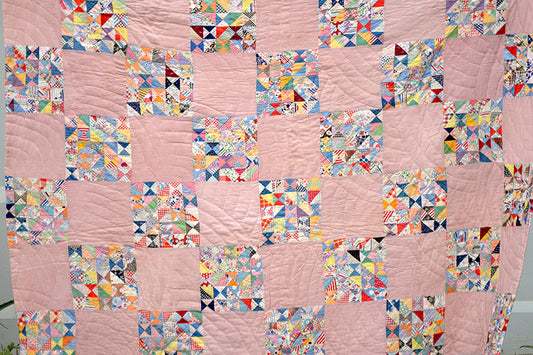 Antique Broken Dishes Quilt
