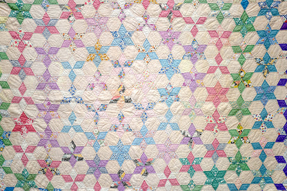 Antique Tumbling Star Quilt