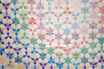 Antique Tumbling Star Quilt
