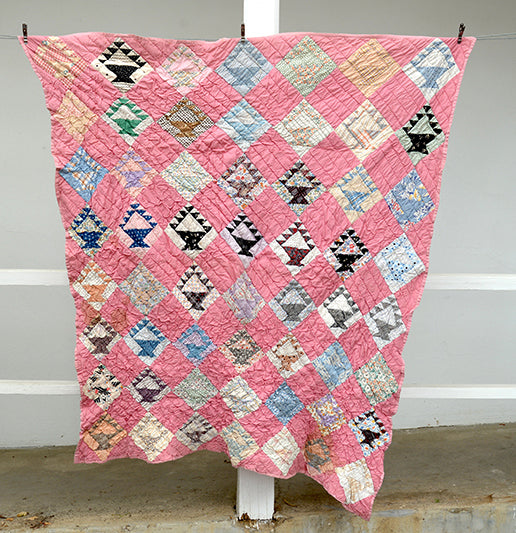 Antique Basket Quilt - Cutter Quilt?