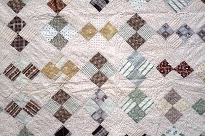 Antique Four Patch Quilt