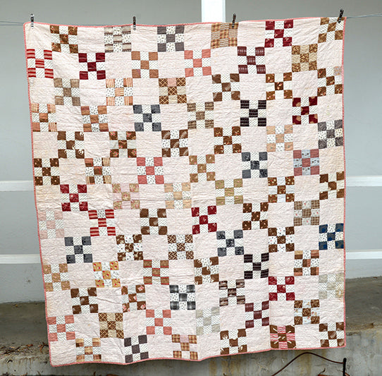 Antique Nince Patch Quilt