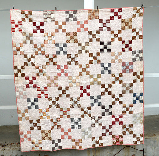 Antique Nince Patch Quilt