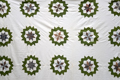 Antique Carpenter's Wheel Quilt Top