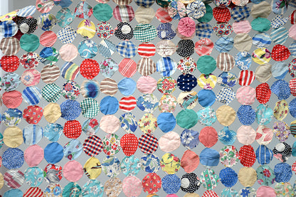 Antique Yo-Yo Quilt