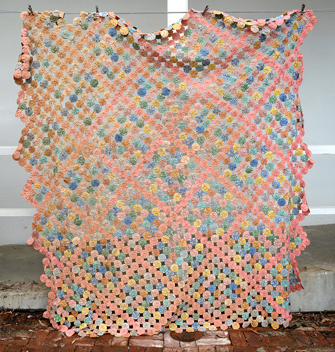 Antique Yo-Yo Quilt