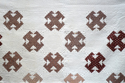 Antique Madder Temperance Quilt