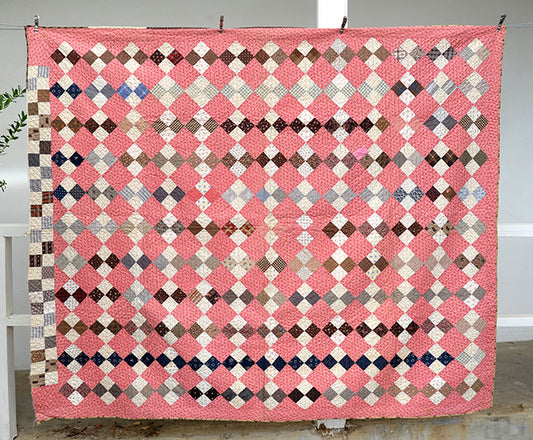 Antique Four Patch Quilt