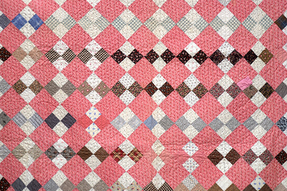 Antique Four Patch Quilt