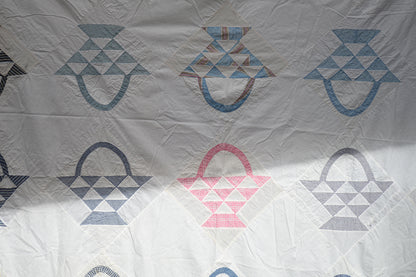 Vintage Basket Quilt Top
