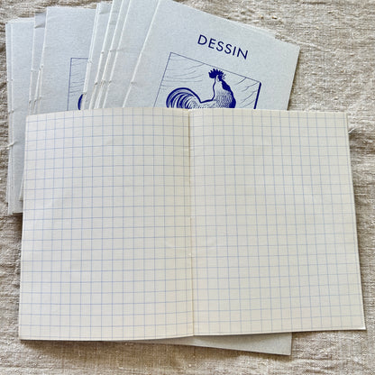 Vintage Dessin Cahier / Notebook - Set of Two