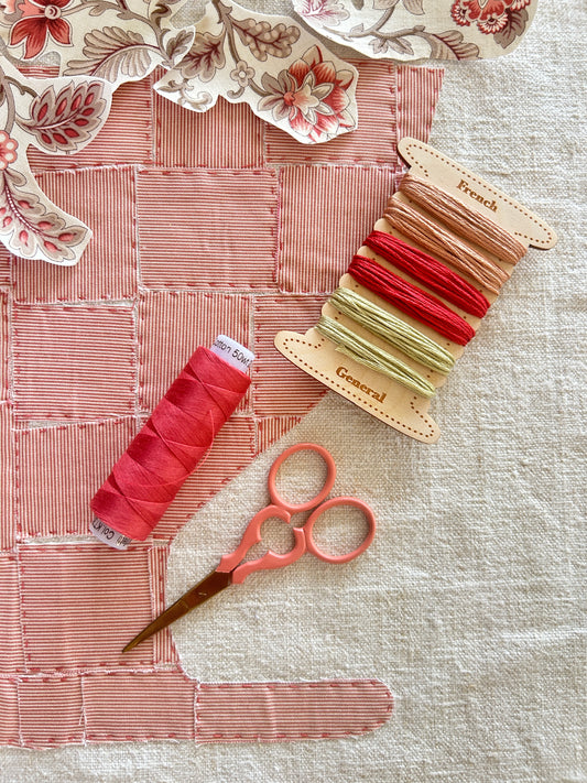 Stitching from France / 3-Part Live Chat from La Borie Grande / ZOOM WORKSHOPS