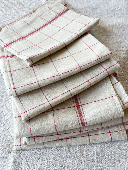 Vintage French Tea Towel