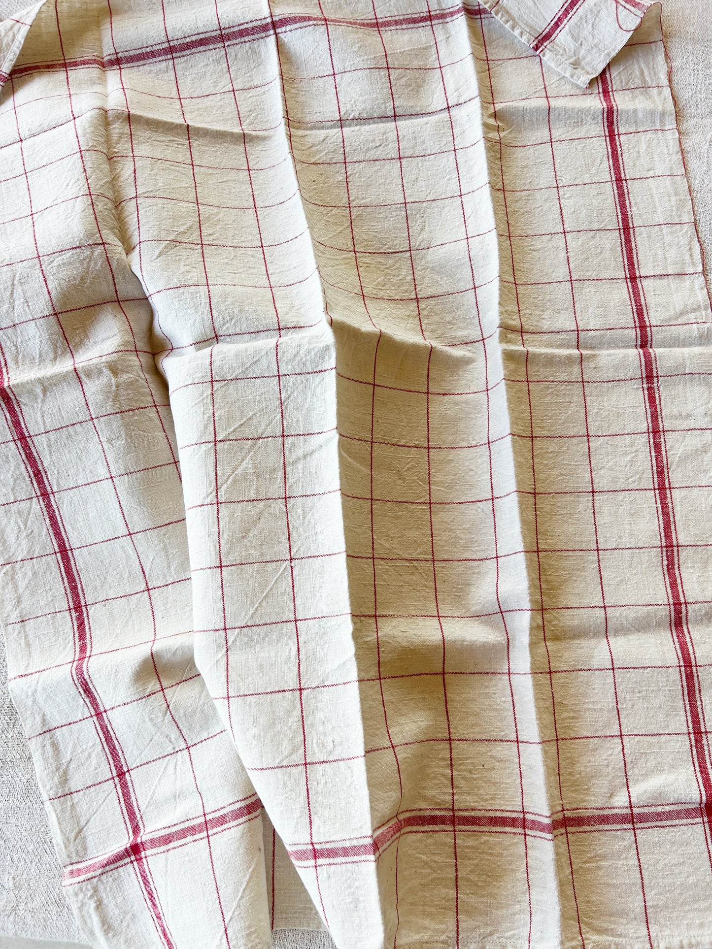Vintage French Tea Towel