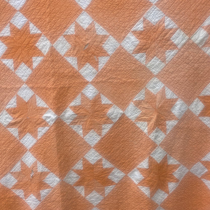 Vintage 8-Pointed Star Quilt - Cutter?