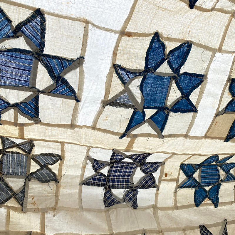 Antique Ohio Star Quilt Top - Cutter?