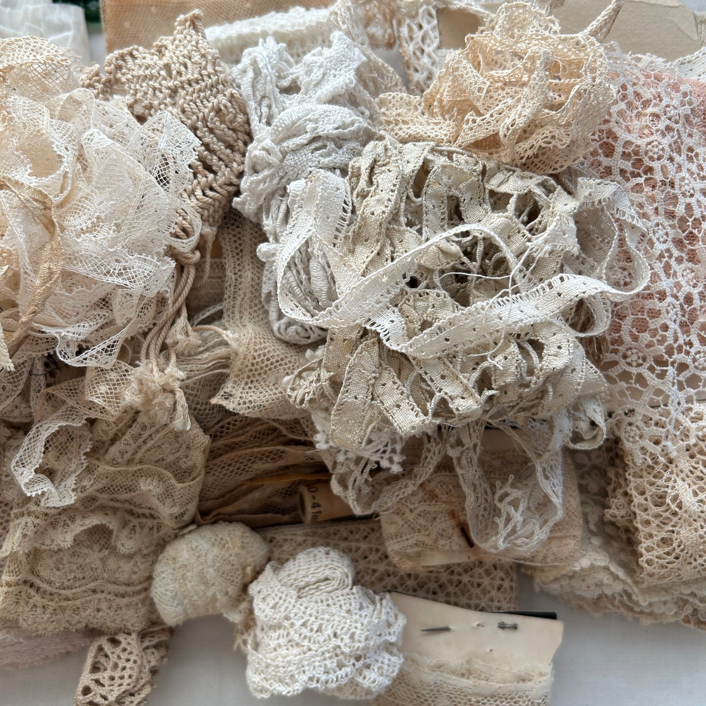 Old French Lace Scraps
