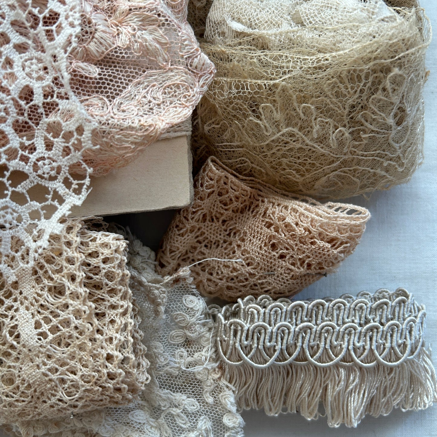 Old French Lace Scraps