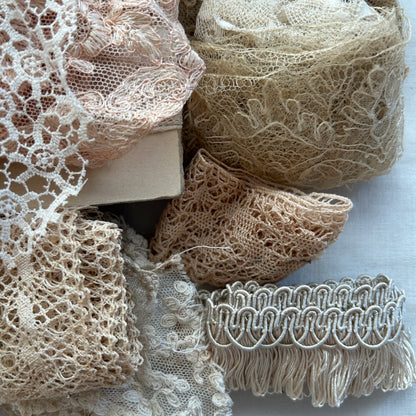 Old French Lace Scraps