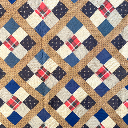 Antique Nine Patch Quilt