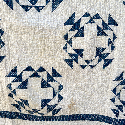 Antique Radiating Cross Quilt