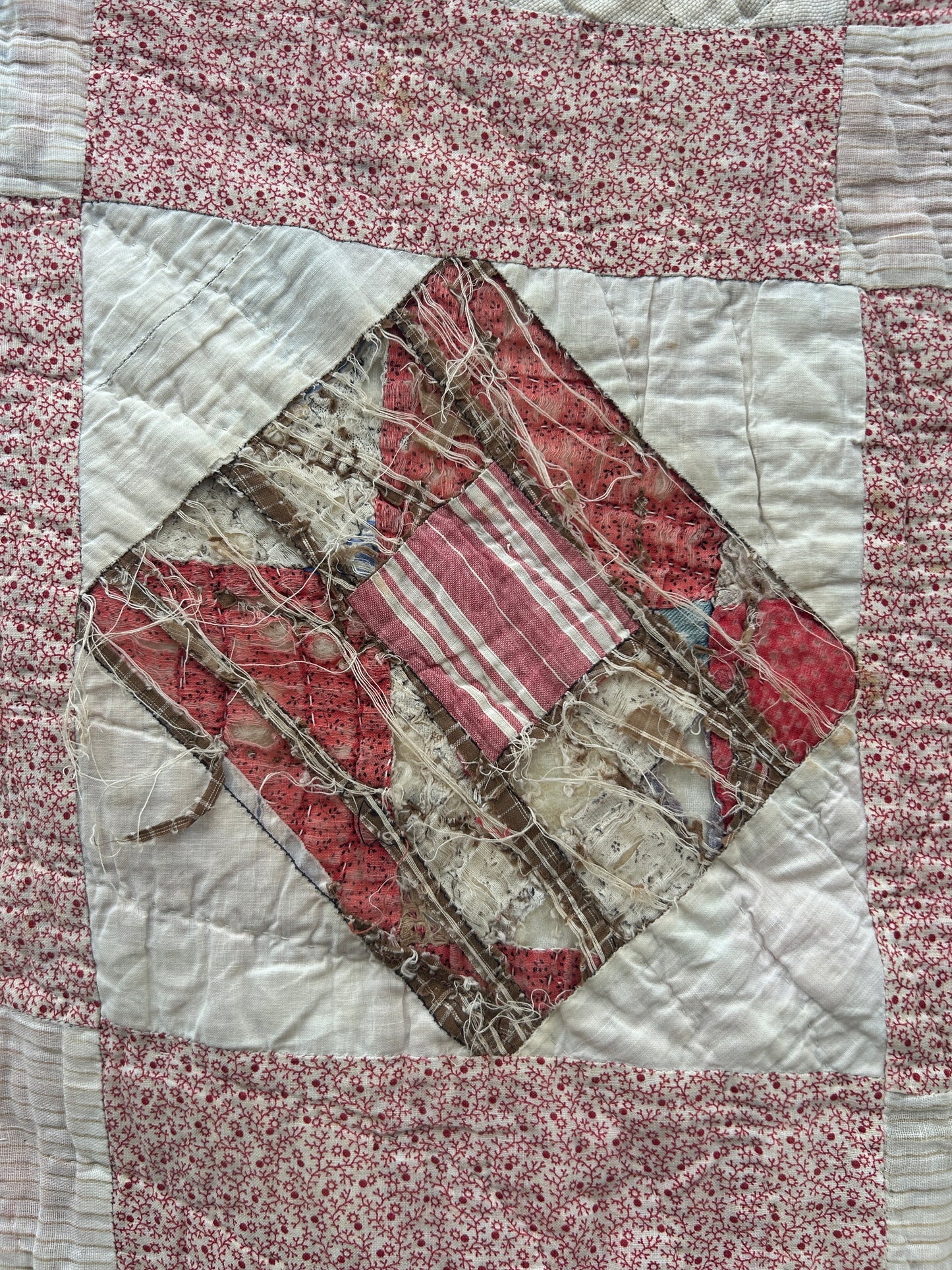 Antique Quilt in a Quilt - Cutter?