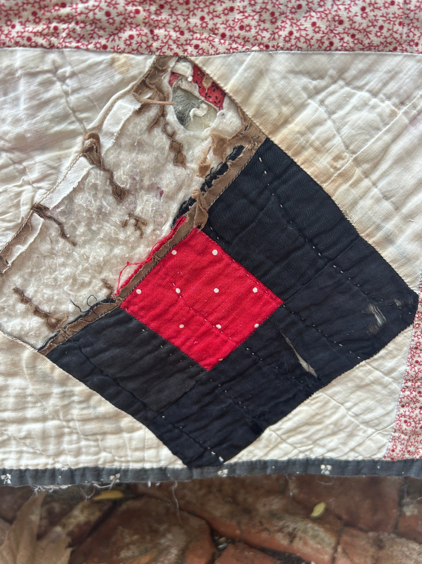 Antique Quilt in a Quilt - Cutter?