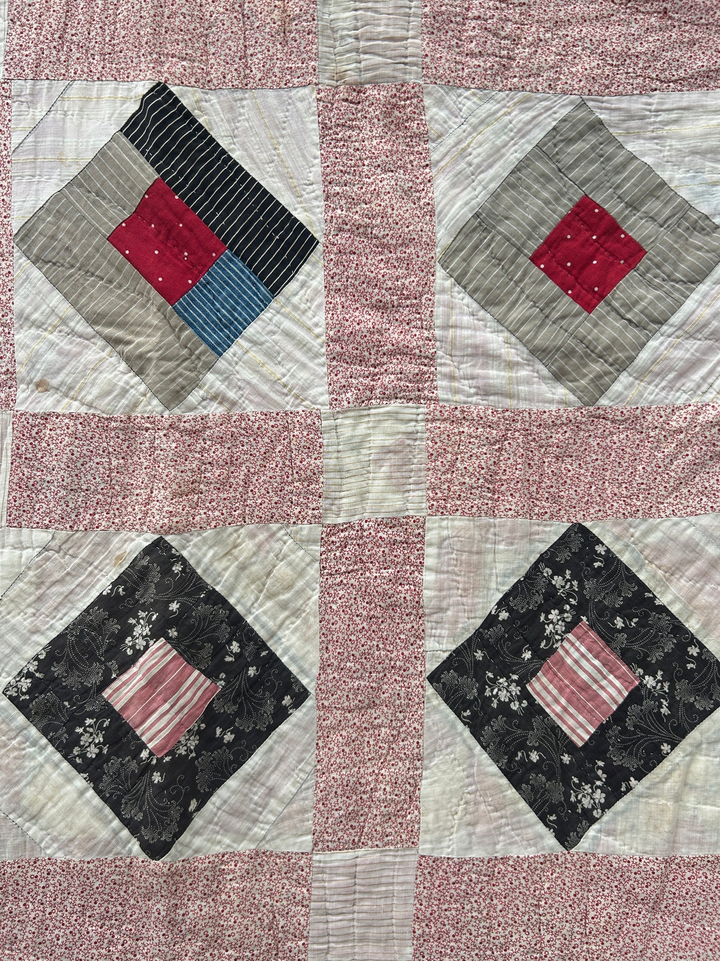 Antique Quilt in a Quilt - Cutter?