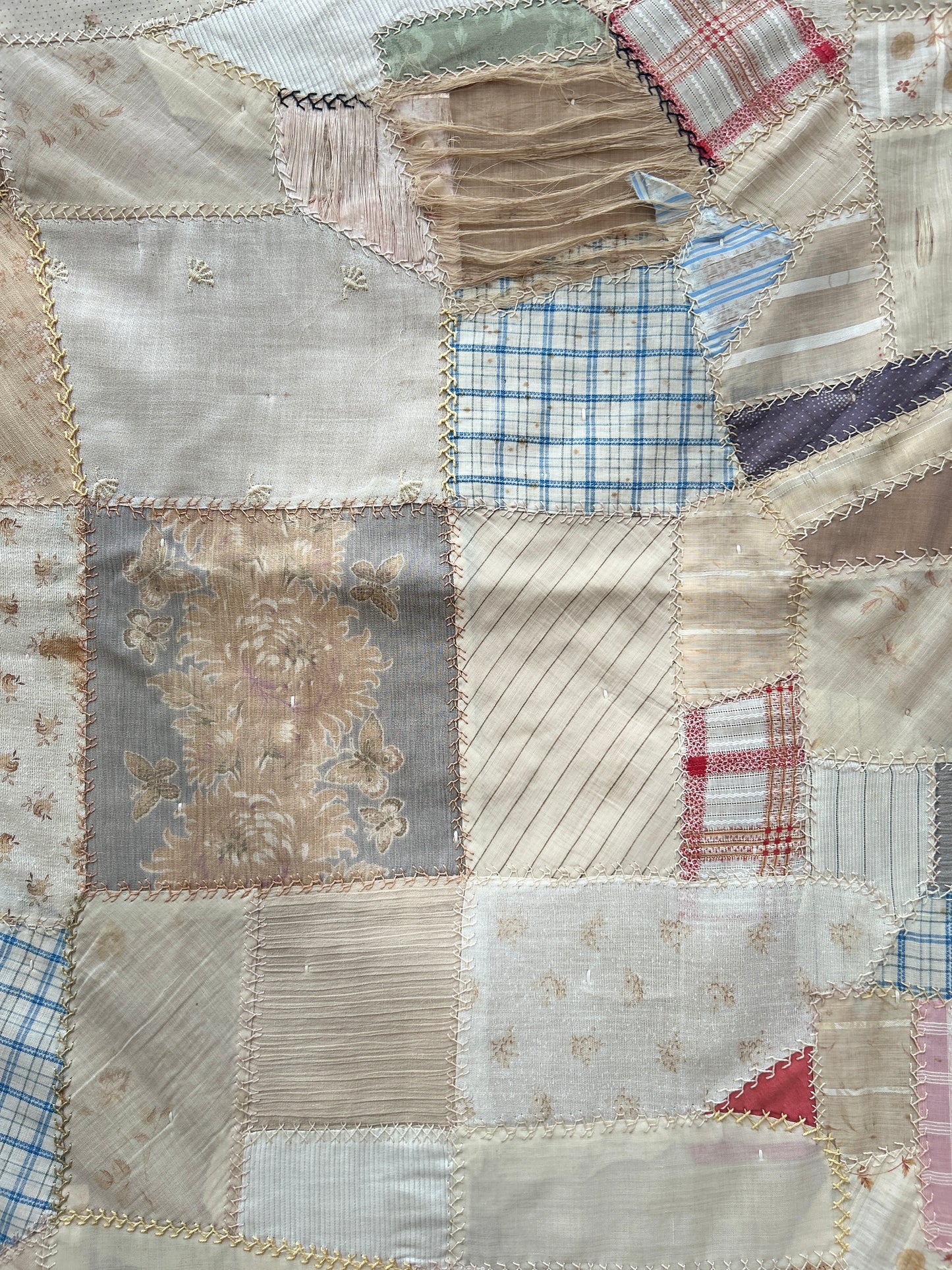 Antique Crazy Quilt - Double Sided!