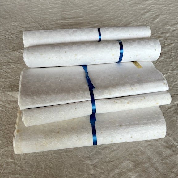 Vintage Old Stock Cotton Damask Napkins