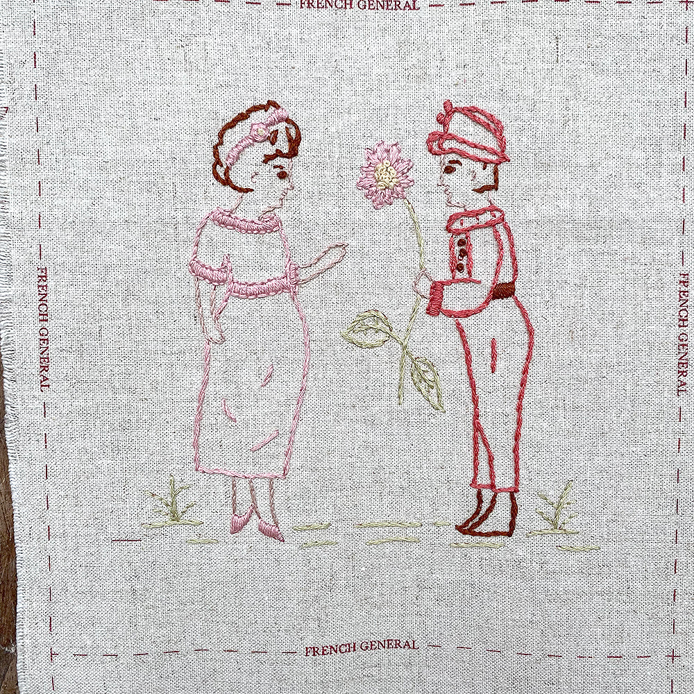 Joie De Vivre Embroidery Sampler