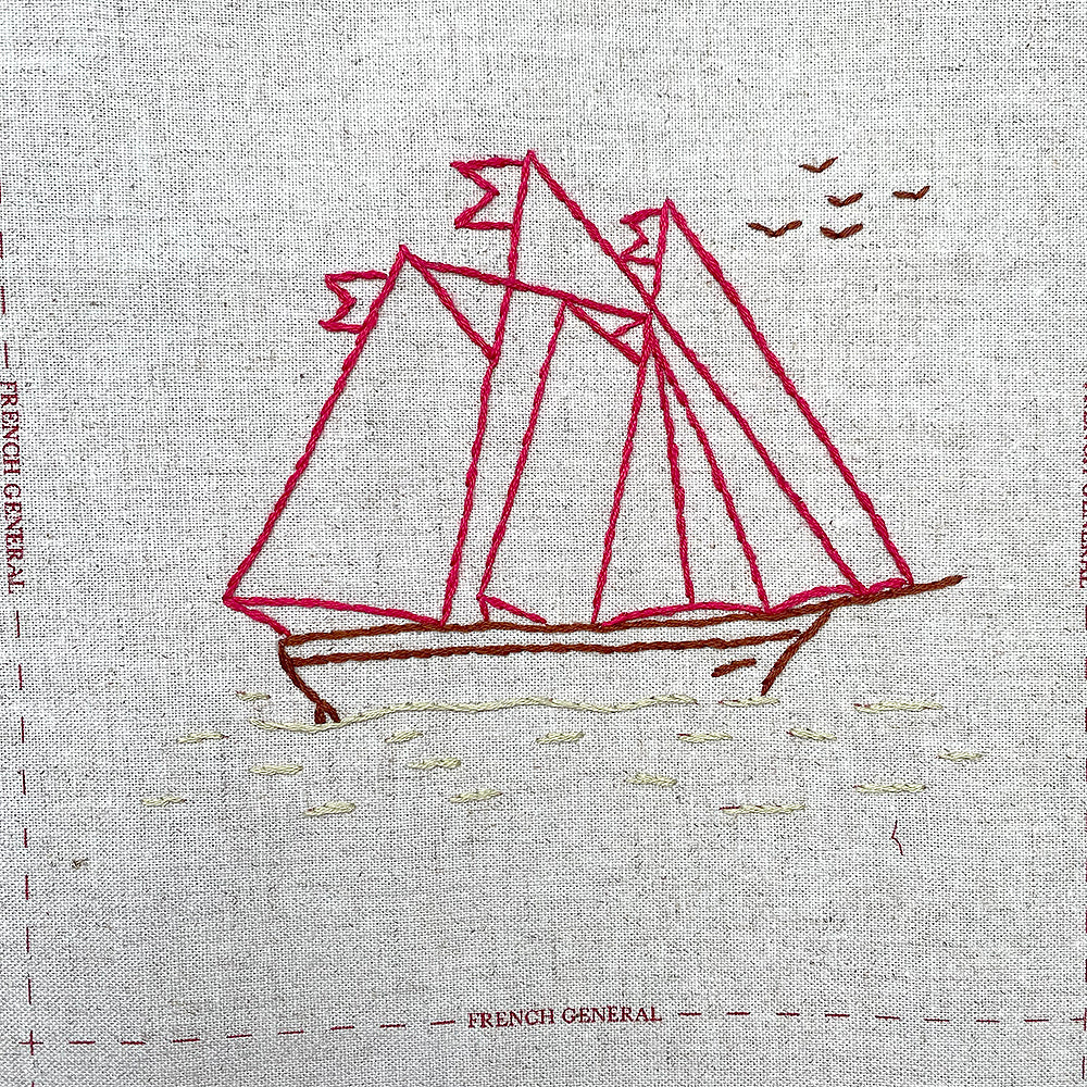 Joie De Vivre Embroidery Sampler