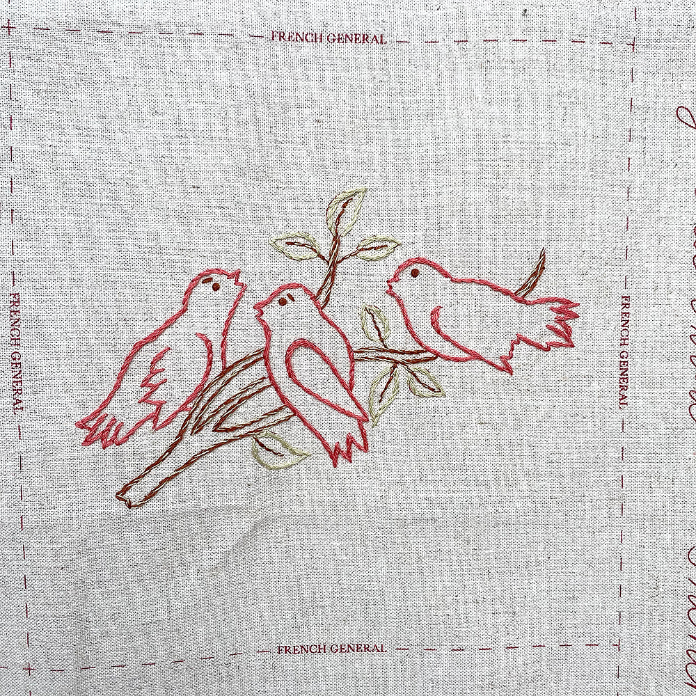 Joie De Vivre Embroidery Sampler