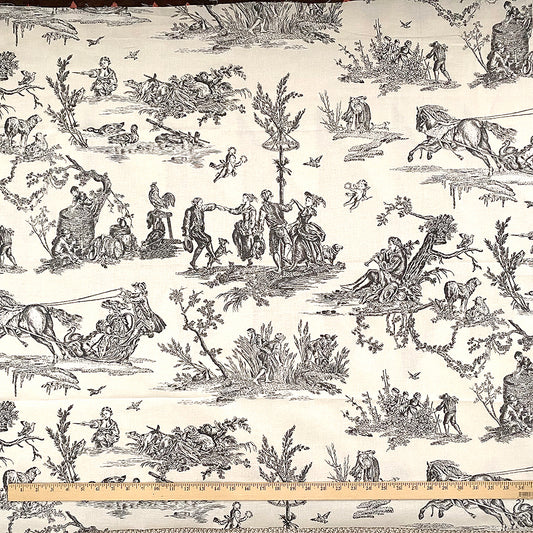 French General Black and White Toile - Exclusive!