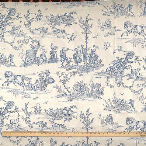 French General Blue and White Toile - Exclusive!